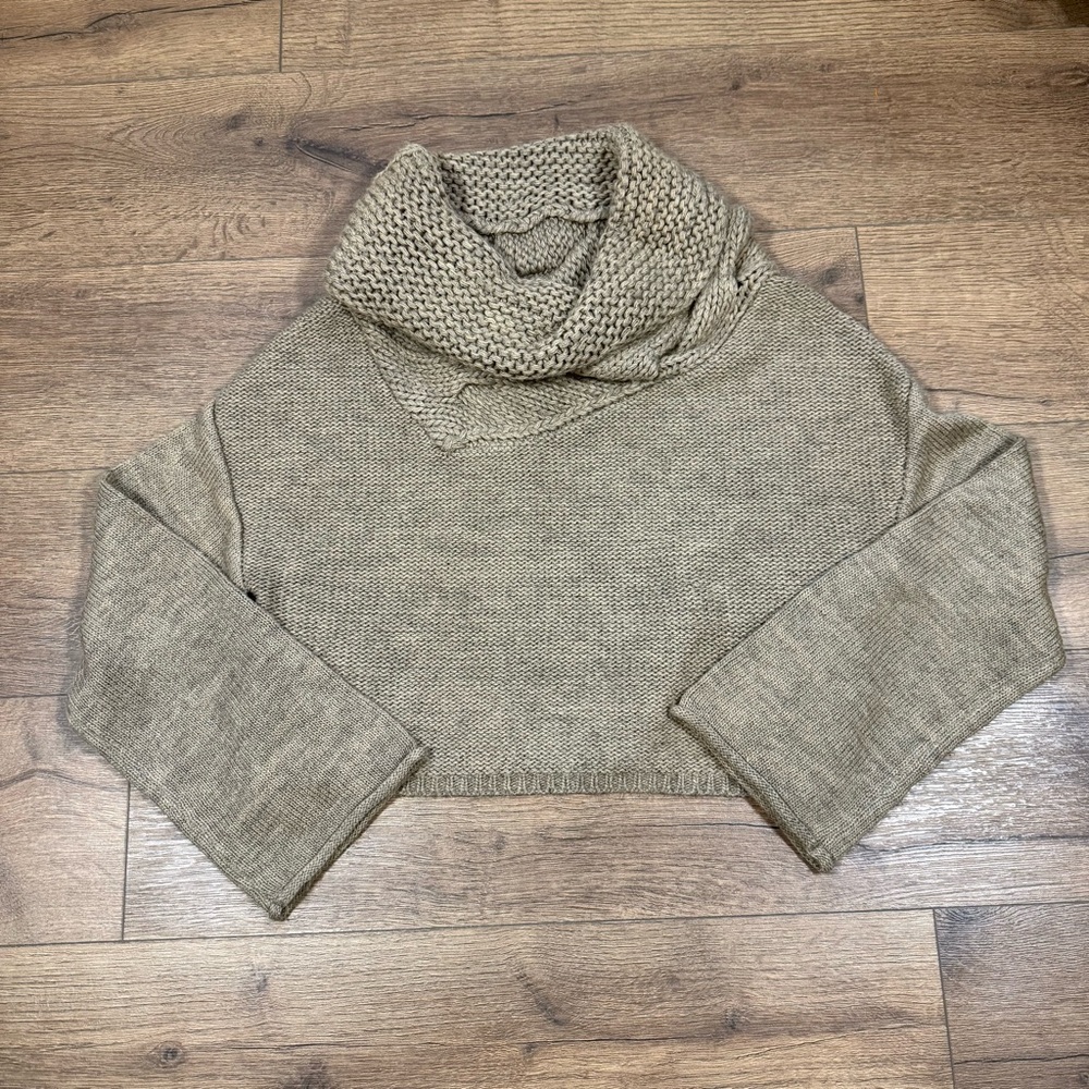CHELSEA AND VIOLET‎ Wool blend cropped sweater